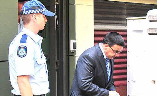 LIFE SENTENCE: Richard Giardina is led from the Maryborough courthouse yesterday. Photo: Nat Bromhead / Fraser Coast Chronicle LIFE SENTENCE: Richard Giardina is led from the Maryborough courthouse yesterday. Photo: Nat Bromhead / Fraser Coast Chronicle